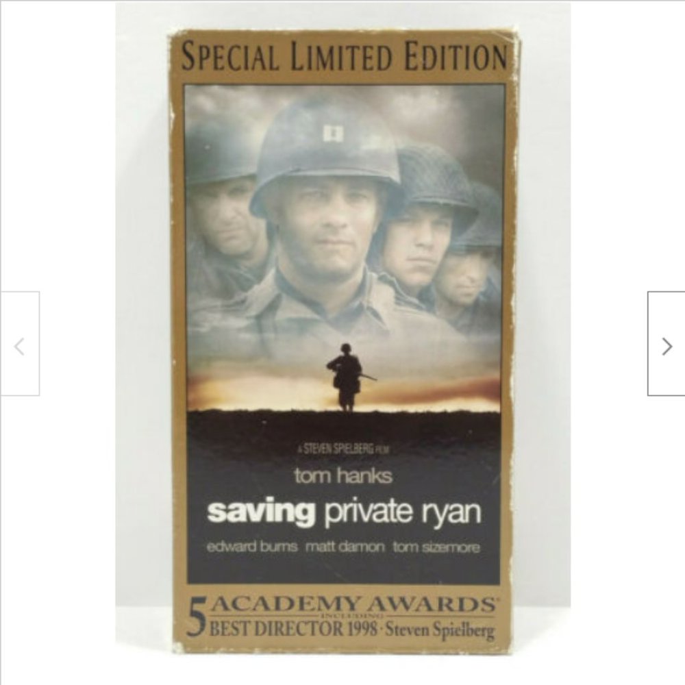 Saving Private Ryan (VHS, 2000, 2-Tape Set, Special Limited Edition) 4736E1M
